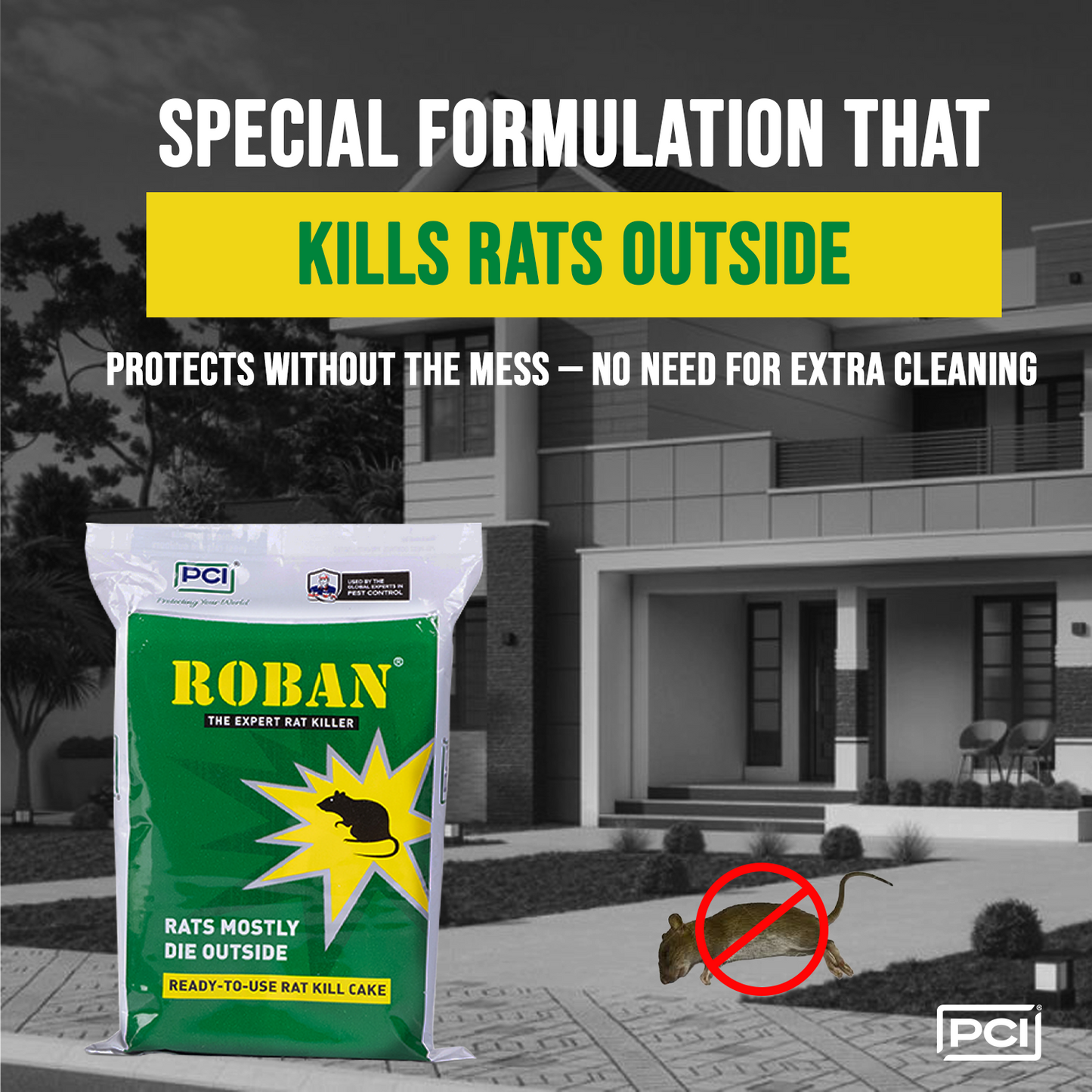 Roban Rat Cake - 100G (Pack of 4)