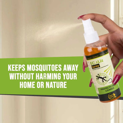 Keeps Mosquitoes Away lizard repellent spray