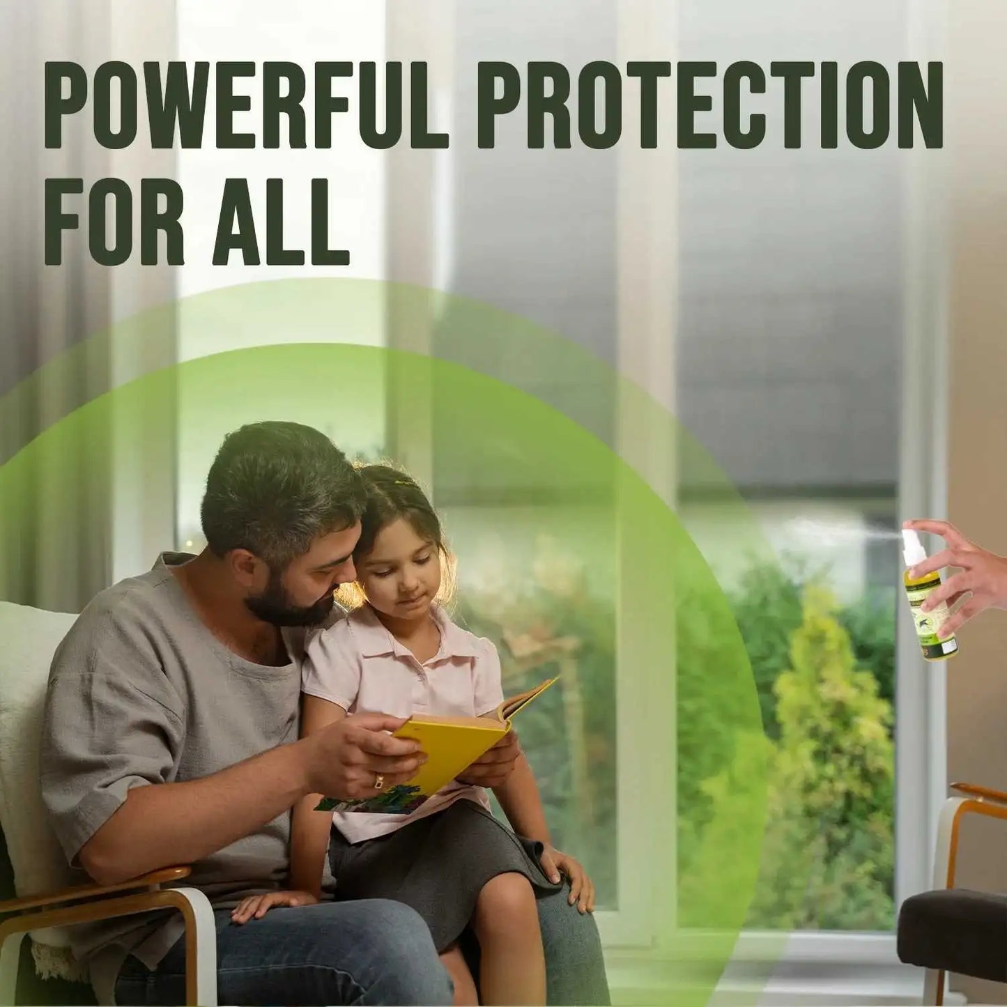 Powerful Protection for all natural mosquito spray