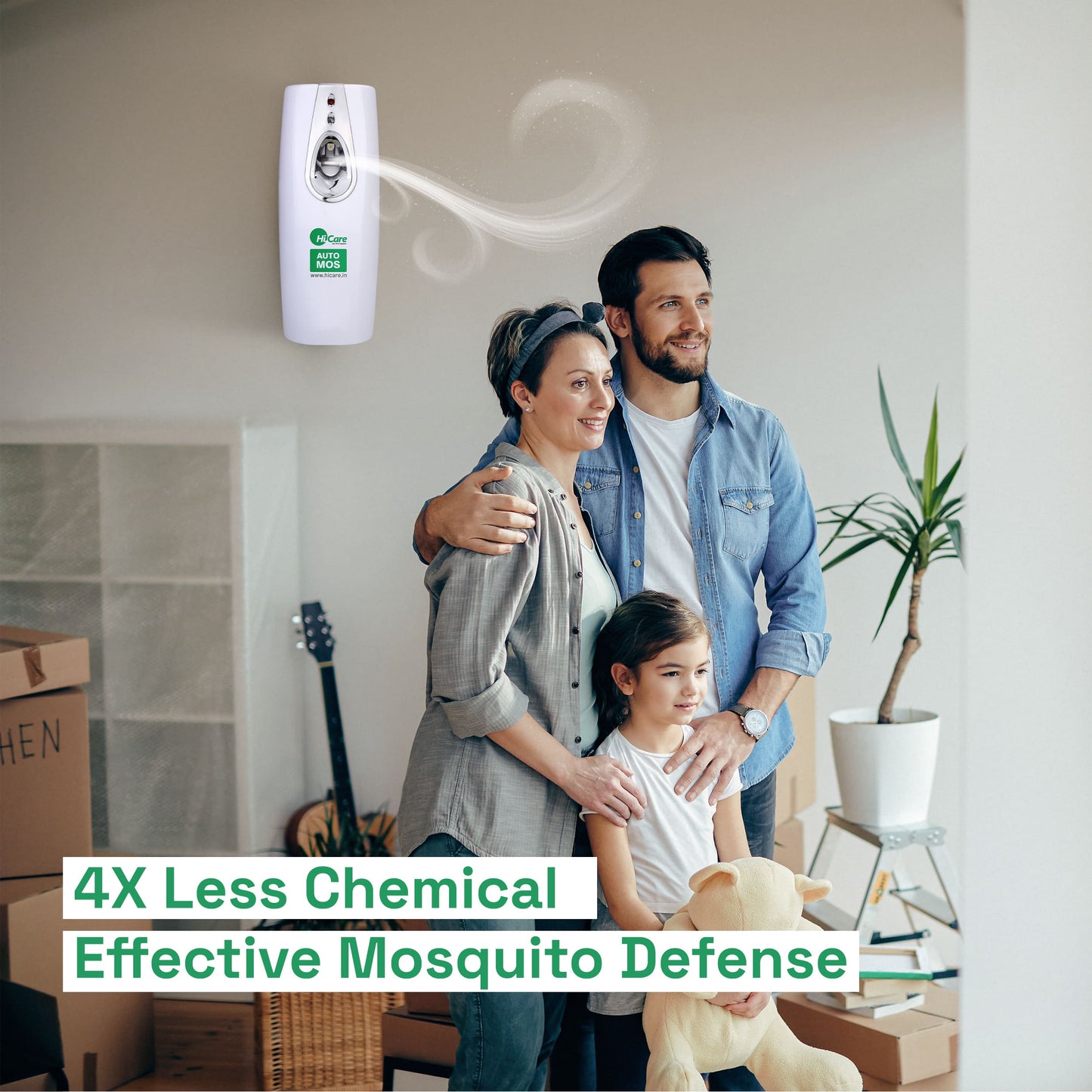 AutoMos Mosquito Refill – 90 Days Protection Per Refill | Pack of 10 Refills | For AutoMos Machine | Ideal for Hospitals, Restaurants & Commercial Spaces