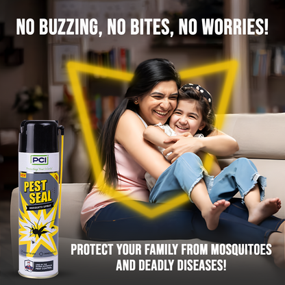 Pest Seal Insect & Mosquito Repellent Spray - 2 x 425ML | Quick Defense for Home & Outdoor Use
