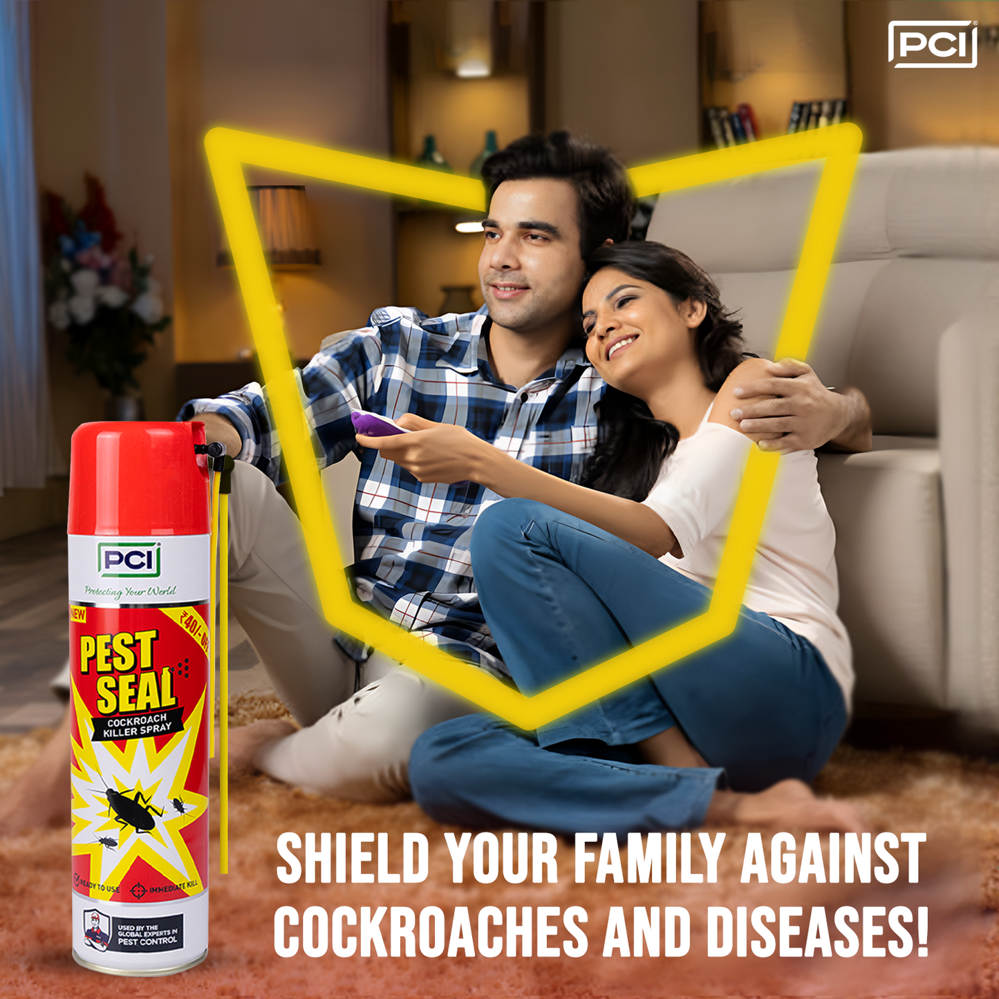 Pest Seal Cockroach Spray Pack of 3 (200ML)