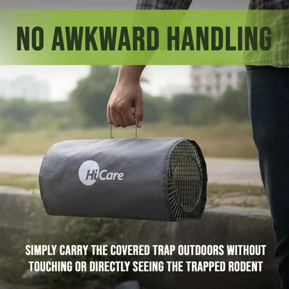 No awkward handling rodent trap cage