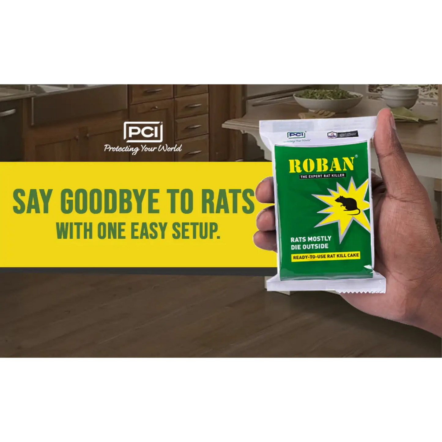Say GoodBuy to rats pci rat killer cake