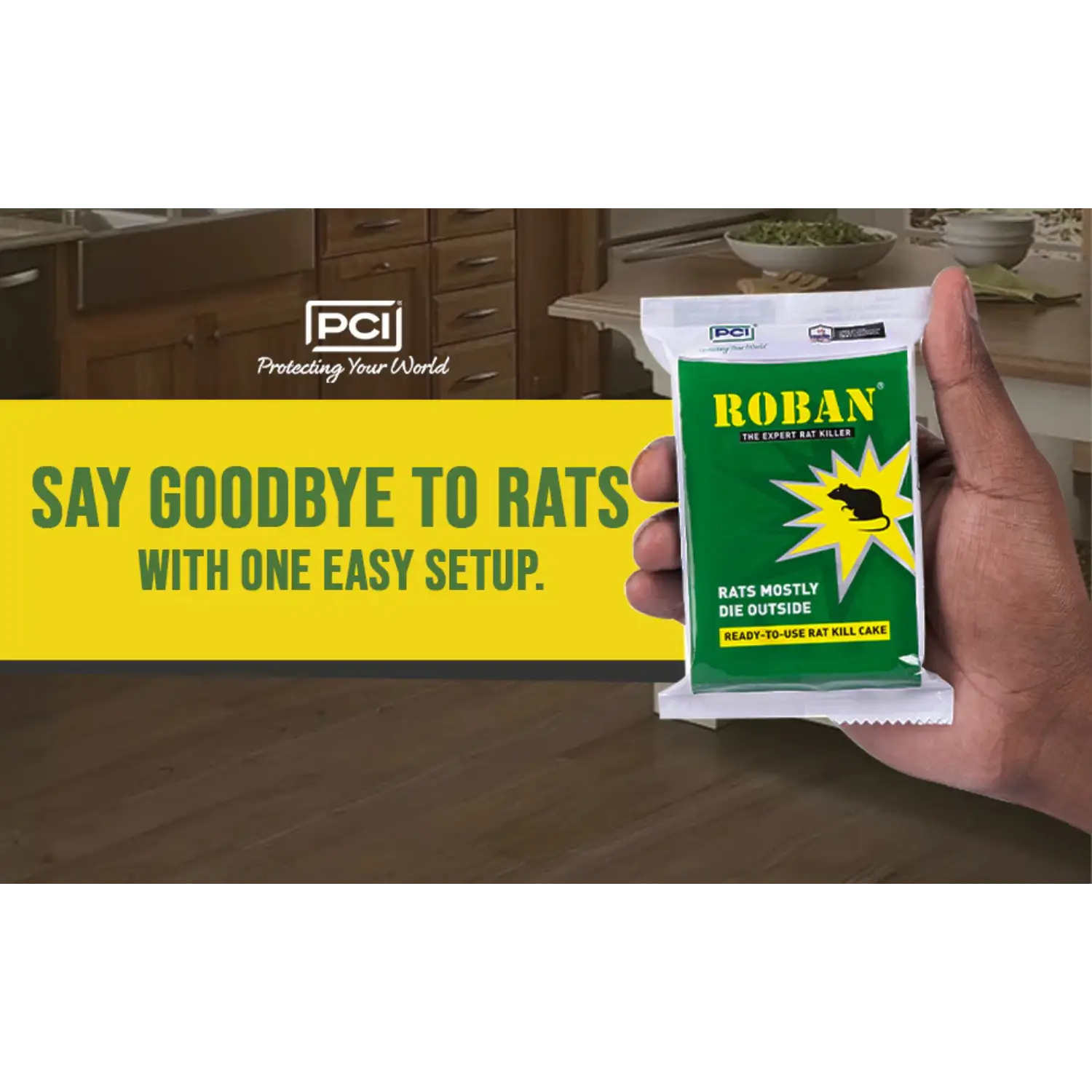 Say GoodBuy to rats pci rat killer cake