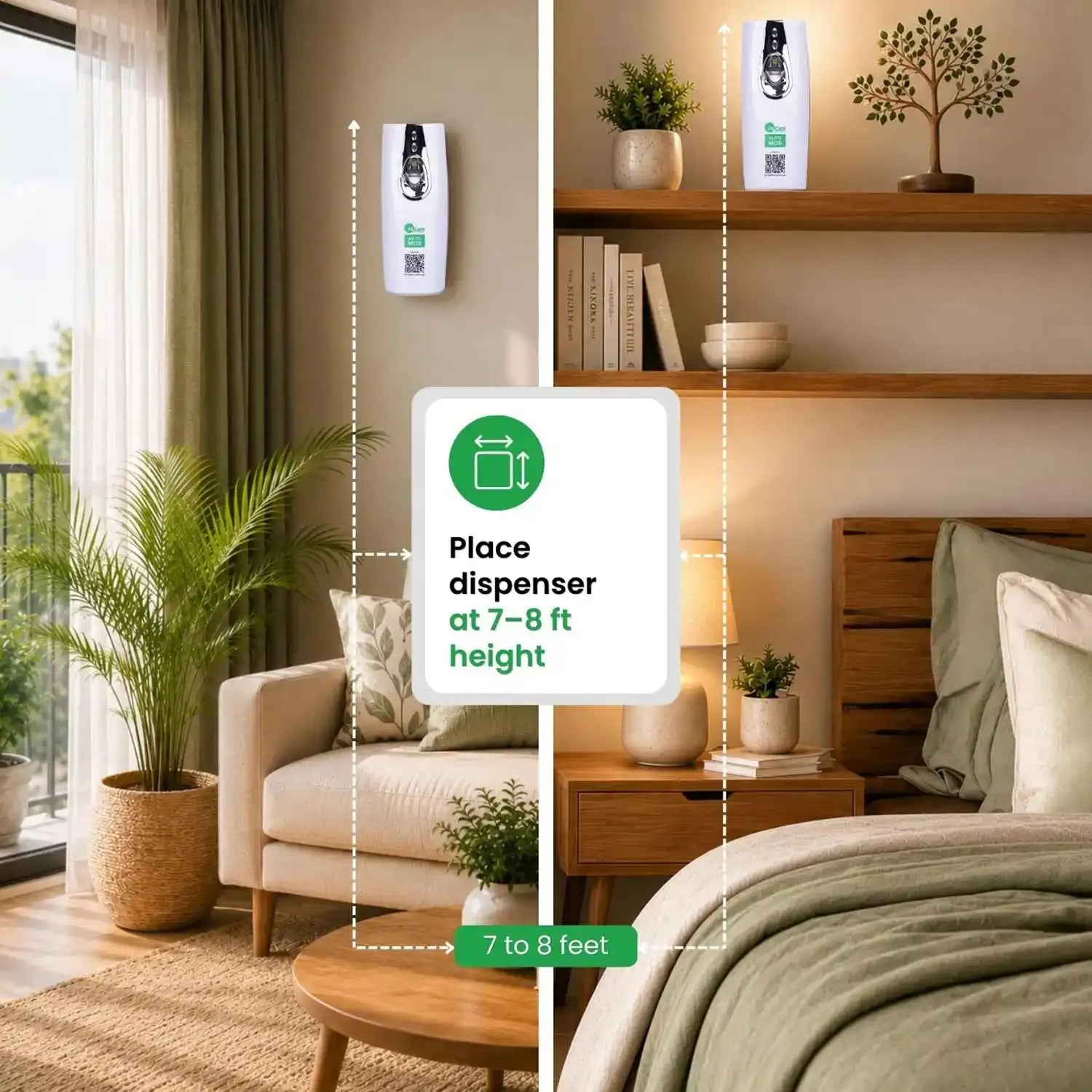 Place Dispenser of mosquito repellent machine​