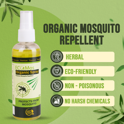 EcoMos Organic Mosquito Repellent Spray
