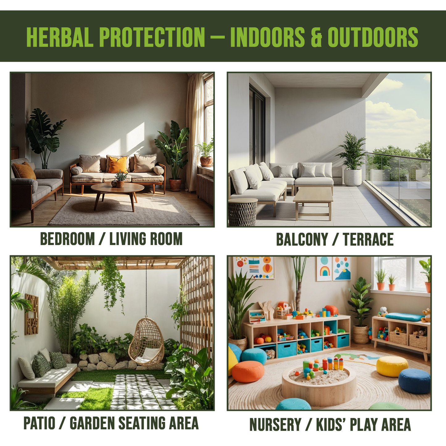 EcoMos Organic Mosquito Repellent Spray