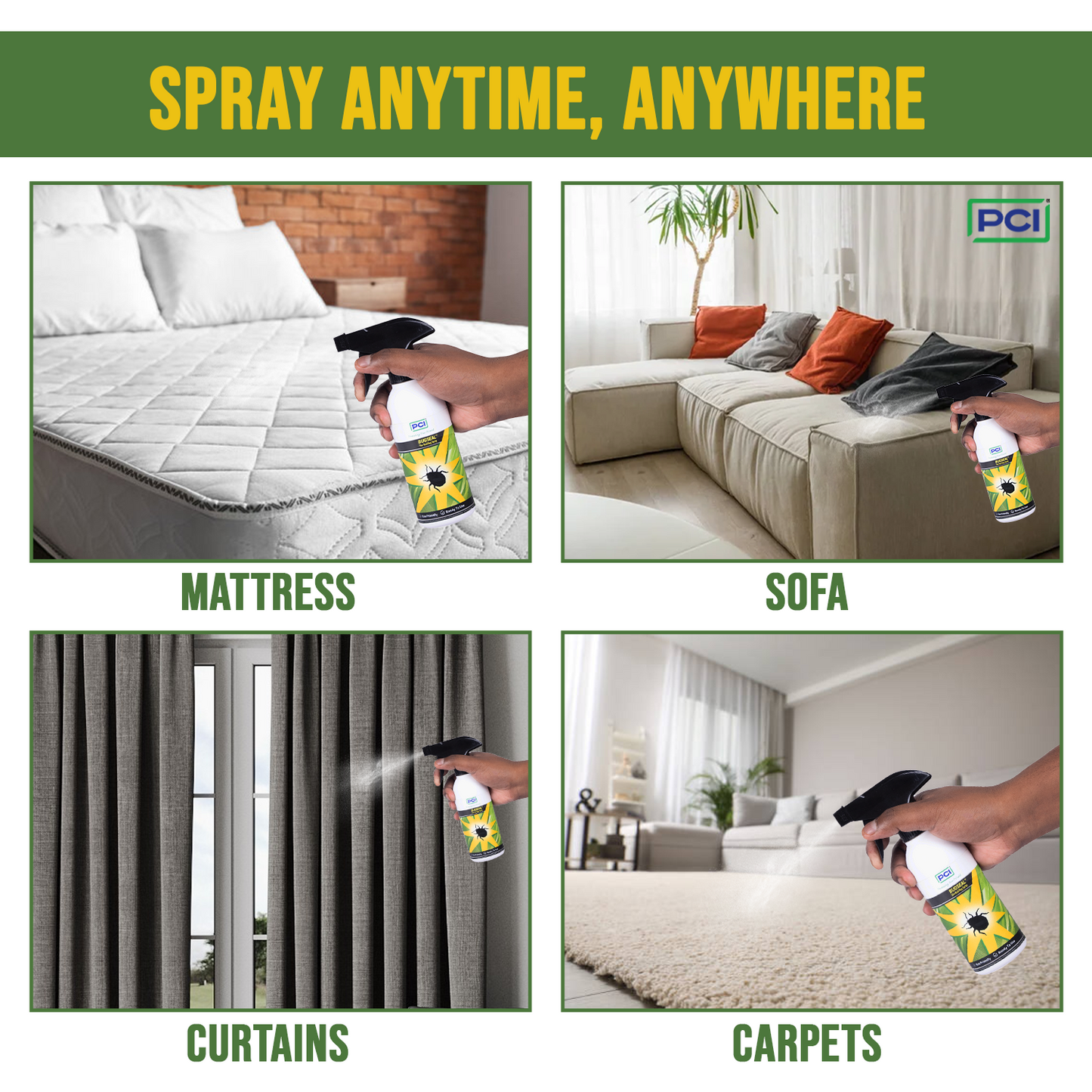 Bug Seal Natural Bed Bug Control Spray