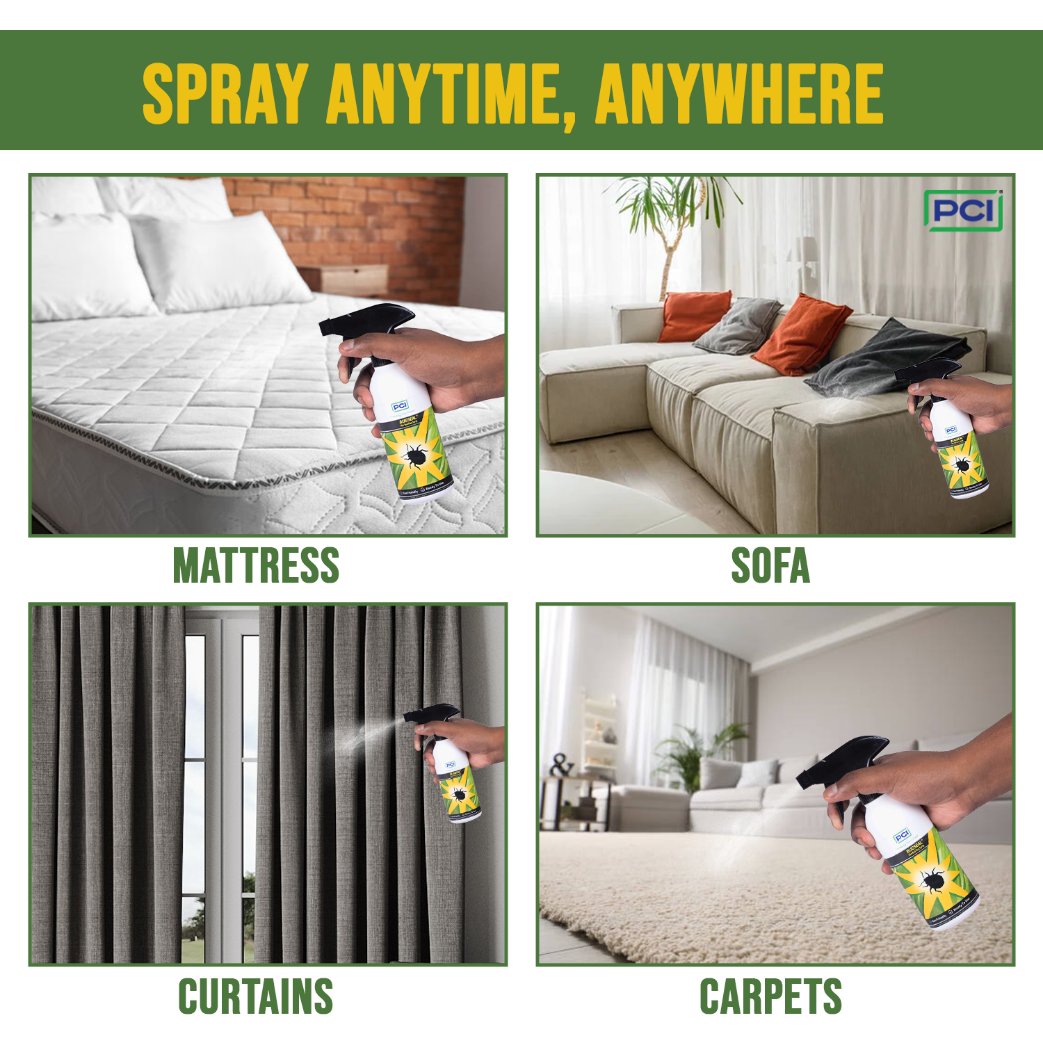 best bed bug spray for home