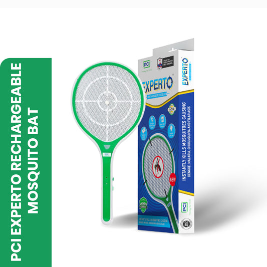 PCI ExpertO Rechargeable Mosquito Bat | 1200mAh Li-ion Battery