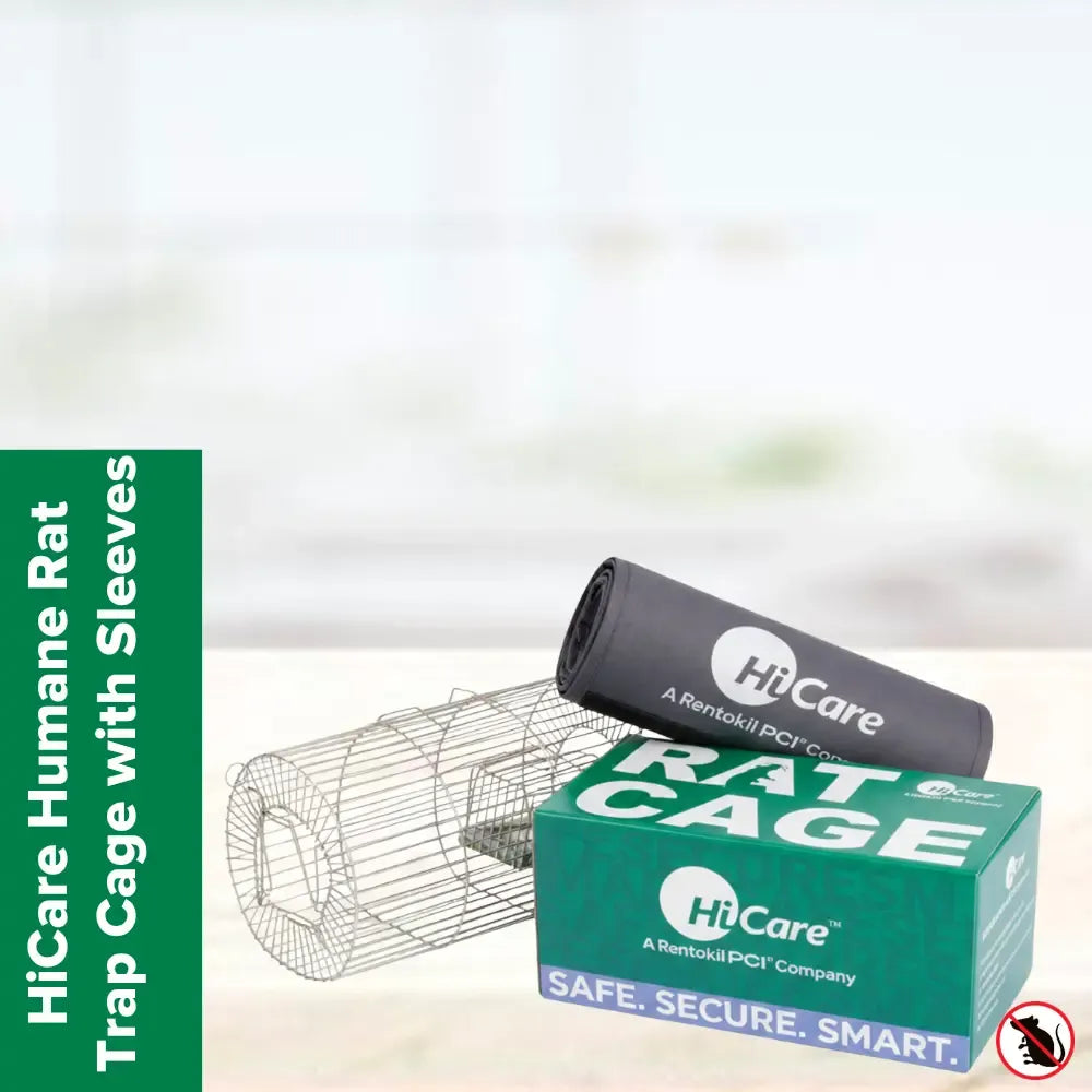 Rodent Trap Cage with Sleeves