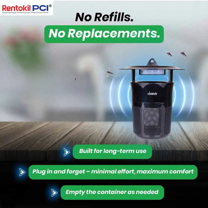 No refils black mosquito trap
