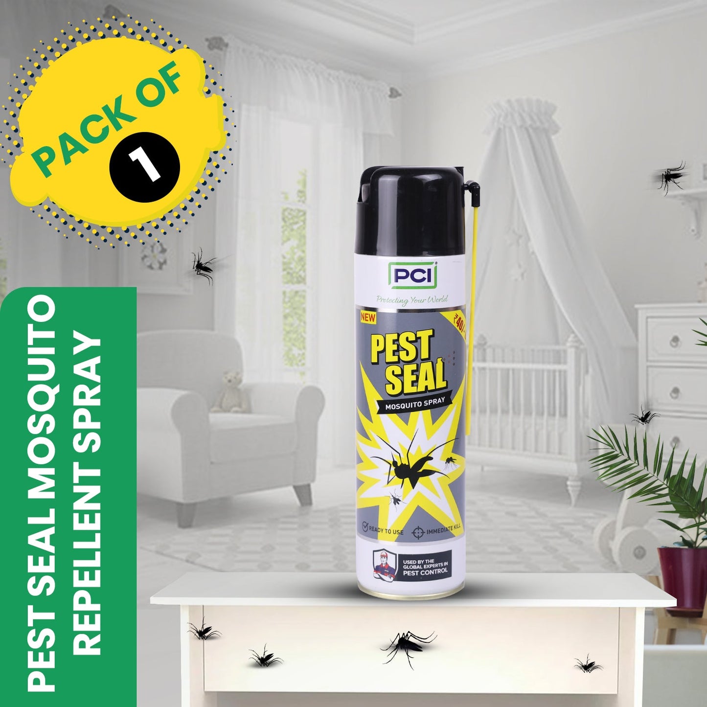 Pest Seal Mosquito Spray - 425ml - Pack of 1