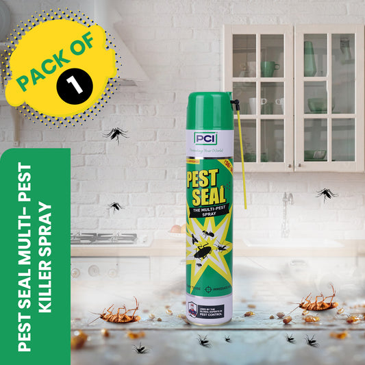 Pest Seal Multi-Insect Spray - 600ml | All-in-One Protection Against Cockroaches, Ants, Flying & Crawling Insects, and More