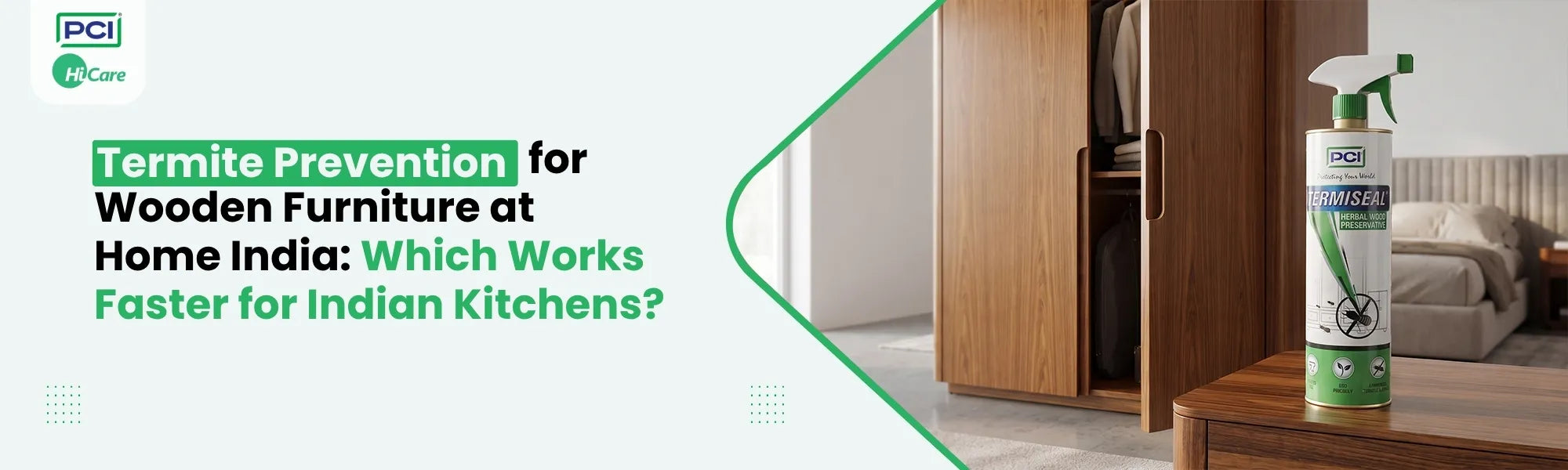 Termite Prevention for Wooden Furniture at Home in India: When to Use Termiseal vs Call Professionals