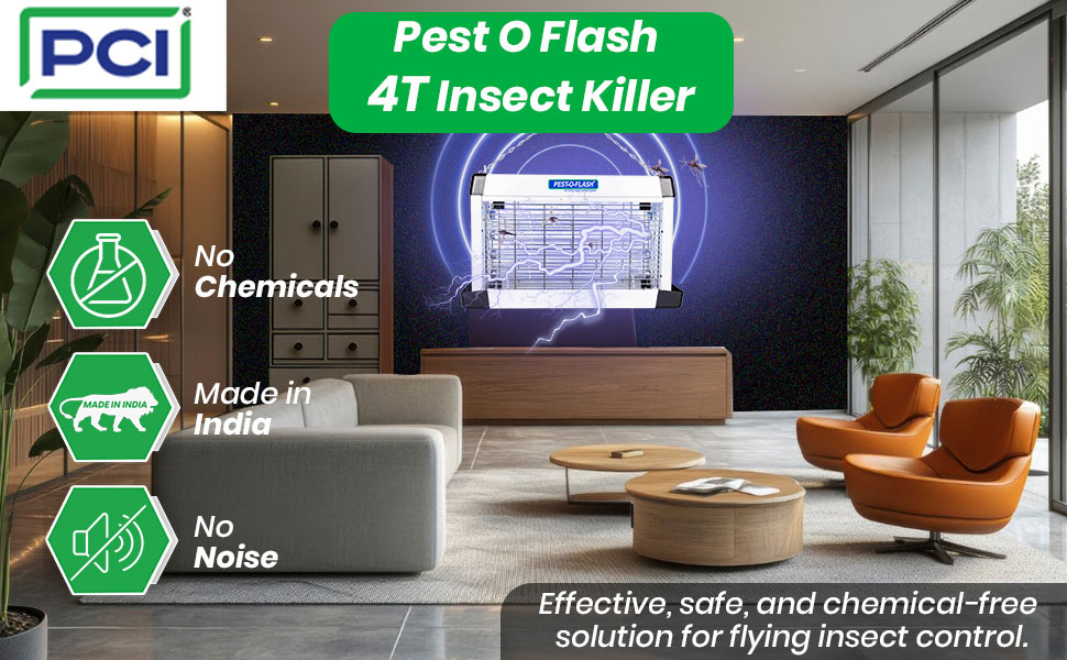 Pest-O-Flash 4T Insect Killer I Electric Insect Killer Machine