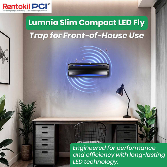 Lumnia Slim Insect Trap | Sleek LED Solution by PCI HiCare