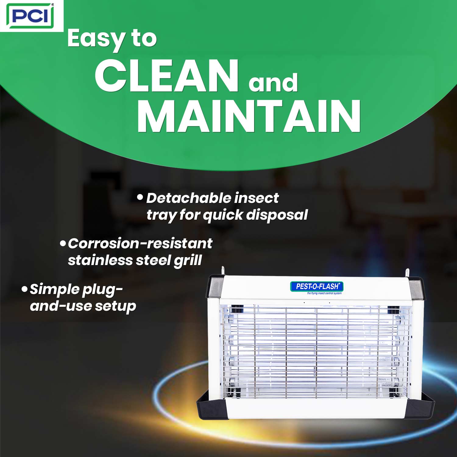 Pest-O-Flash 4T Insect Killer I Electric Insect Killer Machine