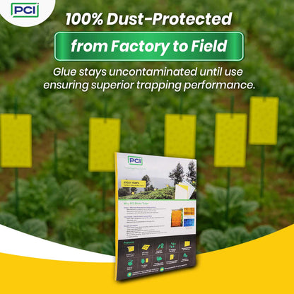 Yellow Sticky Traps for Garden & Farm