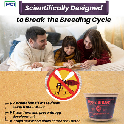 EcoBioTraps - Chemical-Free, Eco-Friendly Mosquito Trap | Natural, Non-Toxic & Electricity-Free Solution