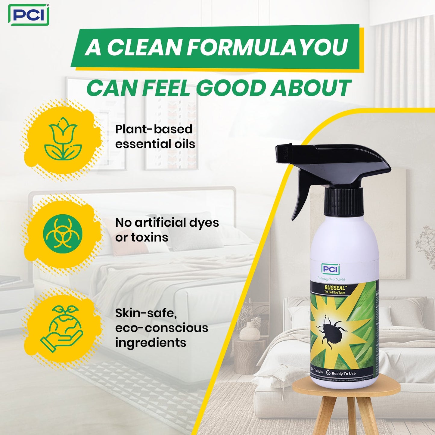 Bug Seal Natural Bed Bug Control Spray