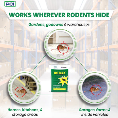 Roban Rat Cake - 100G (Pack of 4)