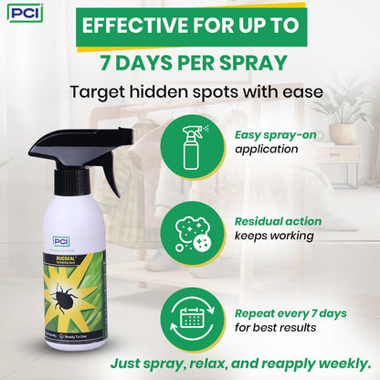 Bug Seal Bed Bug Control Spray | Pack of 2 x 250ml
